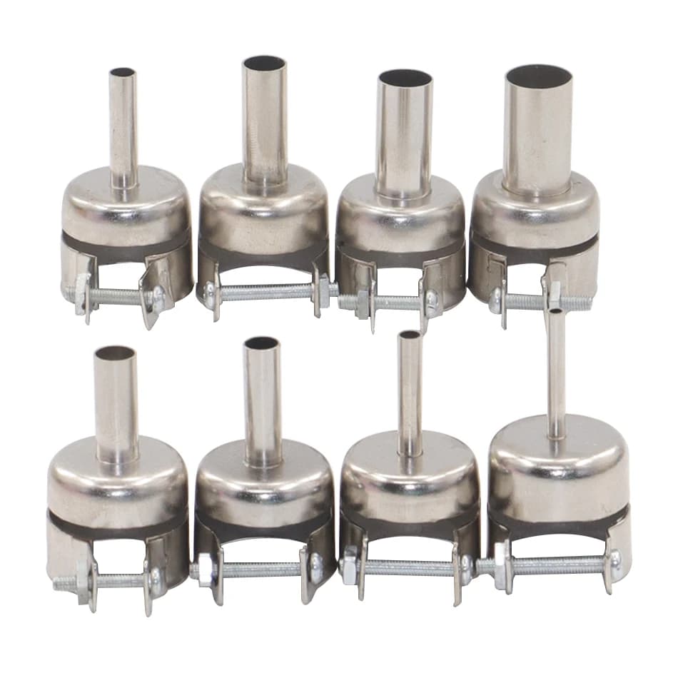 8pcs/lot BGA850 Nozzle SMD Hot air gun nozzle For saike yihua GORDAK 850 852D 952D 909D 853D 862D+ 852D++ 853AAA