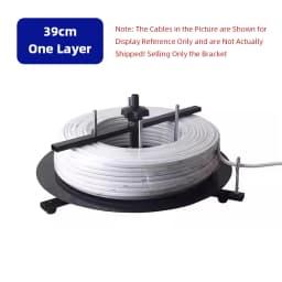 Electrician BV Wire 1/2/3/4 Layer Dispenser Rack - Cable Discharge Tray Stand Rotary Wires Feeder Organizational Tool for Cables