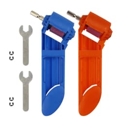 2.0-12.5mm Portable Drill Bit Sharpener 1 Set Corundum Grinding Wheel Bit Tool Twist Drill Bit Sharpening Machine