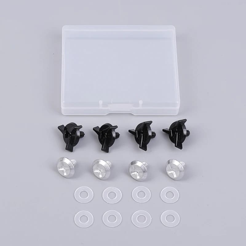 8Pcs/set Motocross Hat Accessories Screws Special Screw for Off Roads Helmet Aluminum Helmet Visor Screws