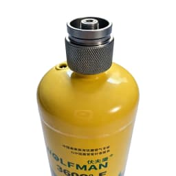 MAPP Gas Cylinder Adapter/ EN417 Gas Canister Adapter with 8mm Hose Barb Connector & Adjustable Valve for Welding Torch Burner
