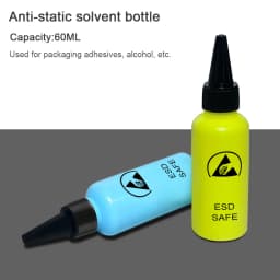 Alcohol Bottle, Solvent Dispensing, Mobile Phone Repair, Anti-Static, Leak-Proof, With Needle, 65ML