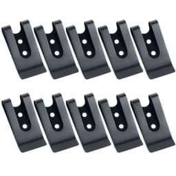 10 Pieces Metal Belt Clip Holster Clamp Buckle Spring Hook For DIY Bag Pouch Leather Kydex Sheath