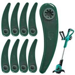 100Pcs Plastic Grass Trimmer Blades Replacement Blade For Bosch ART 26-18Li ART 23-18 Li Lawn Mower Gardening Accessories