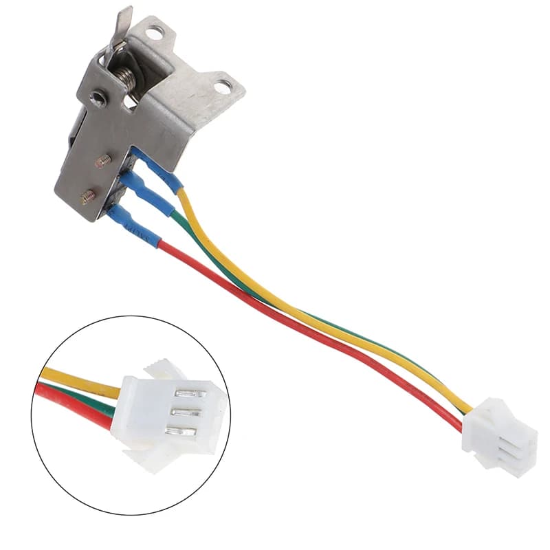 1PCS Gas Water Heater Spare Parts Micro Switch With Bracket Universal Model Suitable for Most Valve Assembly