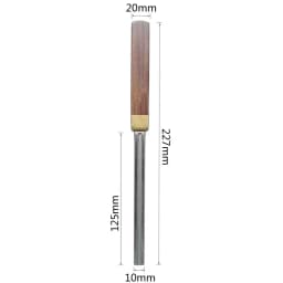 Guitar Fret Crowning File Diamond Guitar Fret Repairing Tool Luthier Tool Fret File Neck Protector Sheet For Ukuleles Bass Banjo