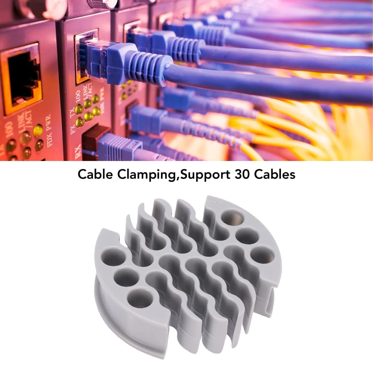 Network Cable Sorting Tool Network Cable Organizer Ethernet Wire Arrangement Tool for CAT 5 CAT 5E CAT 6 Shielded Wires