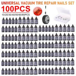 10-100PCS Universal Car Motorcycle Scooter Vacuum Tyre Repair Set Rubber Tubeless Tire Repair Kit Glue Free Repair Tire Nails