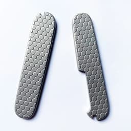 91mm Titanium Alloy Swiss Knife Chip, Modified TC4 Handle Patch for DIY Knife Handle Material Making