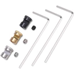 1set 110 Thumb Stud Push Cutter Button 416 Steel Material 110 Screw Pusher Screw Folding Knifes Pushing Knifes Screw