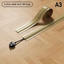 4.2/5.5M PVC Cord Cord Cover Floor For Wires On Floor Soft Floor Cable Cover Cord Hider Floor Cable Management Cable Protector
