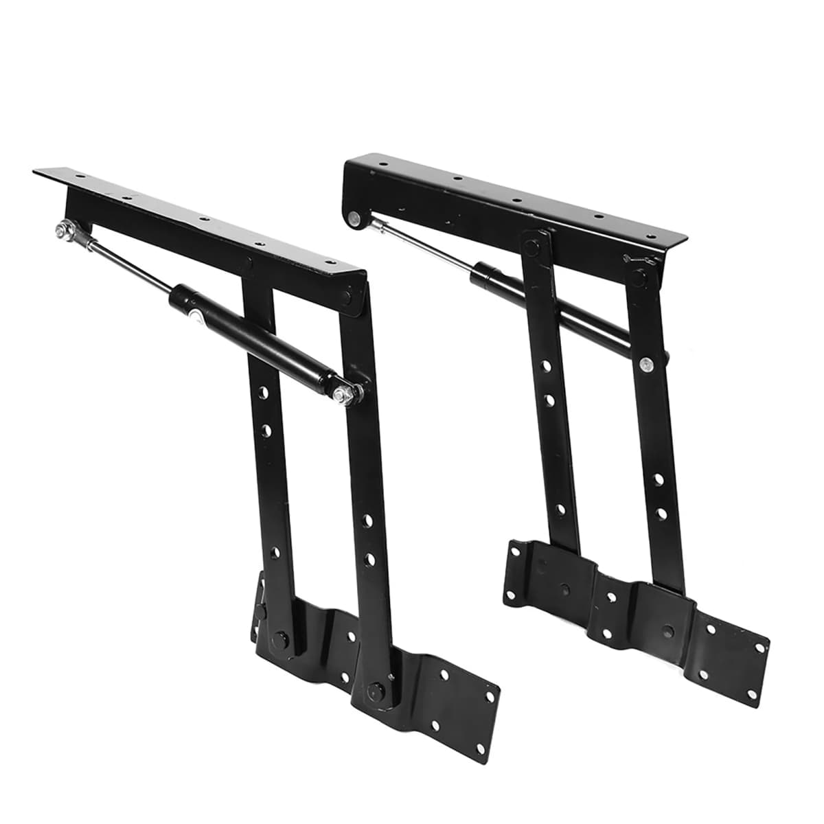 2x Practical Lift Up Coffee Table Mechanism Hardware Top Lifting Frame Furniture Mechanism Hardware Top Lifting Hydraulic Hinge