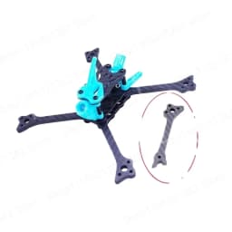 533Plus 5-inch crossover rack fpv competition simulation Vista competition Huafei FIVE33 rack