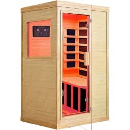 Infrared Sauna Room Indoor Home Obeche Wood 900W, Custom