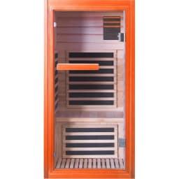 Infrared Sauna Room Indoor Home Obeche Wood 900W, Custom