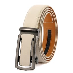 Men's PU Leather Belt Fashion Stylish Belts for Daily Life, Leisure, Party, Festival, Work, and Business Automatic Buckle