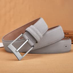2025 new suede belt, popular style, casual belt, suitable for both men and women, fashionable style, durable belt