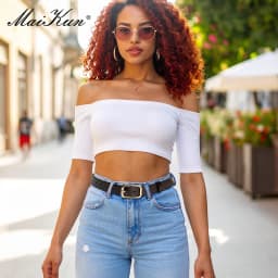 Maikun Genuine Leather Simple Belt For Women All-Match Vintage Gold Pin Buckle Belt Wide Casual Waistband