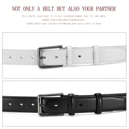 Men's High-quality Genuine Leather Long Needle Buckle Metal Automatic Buckle Men's Belt Strap Men's Fashion Classic Design