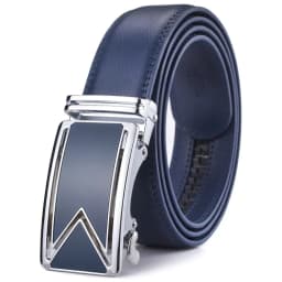 Plyesxale Men Belt 2026 Cowhide Genuine Leather Belts For Men Luxury Automatic Buckle Belts Brown Black Cinturones Hombre B55