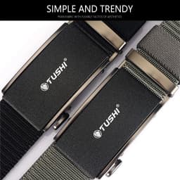 TUSHI Men's Belt Army Outdoor Hunting Tactical Multi Function Combat Survival High Quality Marine Corps Canvas For Nylon Belt