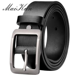 Maikun Belt Men's Vintage Pin Buckle Belt Business Casual Tide New Men's Versatile Outdoor Stylish Belt
