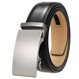 Plyesxale Brown Leather Belt Men 2026 Automatic Buckle Mens Belt For Jeans Vintage Style Mens Belts Luxury Ceinture Homme B9