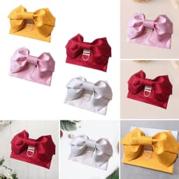 Japanese Kimono Obi Women Solid Yukata Belt Classic Geisha Kimonos Autumn Winter Waist Belt Sweet Dressing Bow Tie Setting Belt