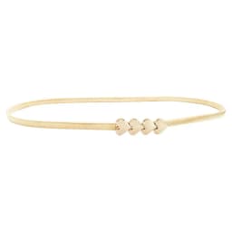 Elegant Metal Elastic Women Belts Gold Silver Rhinestone Thin Dress Waist Belts Ladies Female Waistbands Straps