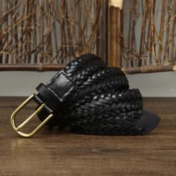 3CM Unisex Fashion Designer Weaving Belt Women And Men Full Grain Real Genuine Leather Girdle Breathable Belt For Jeans
