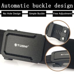 1.5" Tactical Belt Metal Buckle Adjustable Sturdy Ratchet Nylon Belts IPSC USPSA IDPA Belt Rigid Heavy Duty Gear