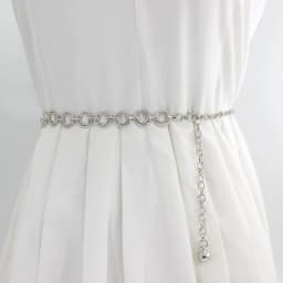 Metal Balls Pendants Waist Chain Women Long Thin Belt Gold Sliver Adjustable Female Tassel Belts Elegant Ladies Dress Waistband