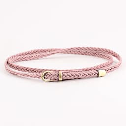 Leather Braided Thin Belt For Woman Dress Shirt Decorative Girdles Strap Fashion Pin Buckle Female Waistband Ladies Waist Rope