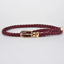 0.8x110cm Women Thin Skinny Belt Vintage Female Ladies Dress Pin Buckle Waistband Weave Waist Band Braided Belt