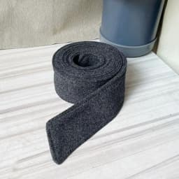 Women Double-Sided Faux Woolen Coat Belt 5x175cm Red Black Grey Yellow Pink Solid Colors Unisex Waist Belt