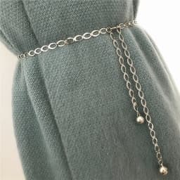 Sexy Women Belts New Streetwear Metal Chain Decorate Dress Belt Adjustable Rough Whip Chain Women Fashion Design Versatile