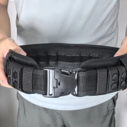 5cm wide slightly hard,thick outdoor waistband buckle multifunctional tactical waistband nylon Velcro outer waistband waist seal