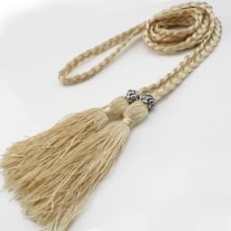 160cm Braided Tassel Belt Handmade Waist Belts for DIY Casual Garment Party Birthday Women Dress Decoration Accessories