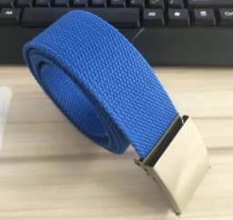 Fashion New Unisex Trousers Belts Canvas Belt Metal Buckle Men Women Boys Jeans Belts Candy Colors Top Quality140cm Luxury Belts