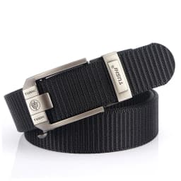 MEDYLA Tactical Belt Nylon Military Army belt Outdoor Metal Buckle Police Heavy Duty men's Training Hunting Belt