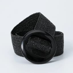 Green Black Yellow Vintage Braided Waist Belt Female Belt Round Buckle Wide Style Elasticity Belt for Women Clothing Accessories