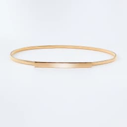 Fashion Belt Dress Simple Versatile Fashion Women Belt Thin Skinny Metal Gold Elastic Buckle Waistband Belt Dress Accessories