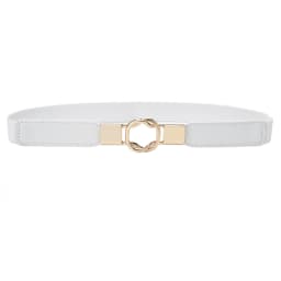 Women Skinny Stretchy Waist Belt for Dress Ladies Elastic Thin Belt Plus Size