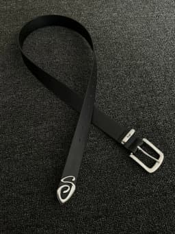 Stu Style Simple Metal Belt CleanFit Accessory Matched Waist Belt Young Casual Fashion Element Soft Surface Universal Belt
