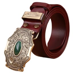 2020 new designer belt men high quality belts for men leaf flower 3.8 cm wide strap girdle full grain 100% genuine leather cow