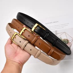 New Women Belt Genuine Leather Luxury Designer Adjustable Belt Buckle Fashion Fine Jeans Dress Waistband Girl High Quality Belts