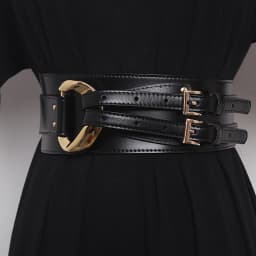 Fashion Wide Cowskin Cummerbund Women's Cummerbunds Knot Real Leather Waistbands For Dress Decorate Waist Belt Coat Accessorie