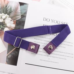 29 Colors No Buckle Elastic Belt for Women Men Unisex Stretch Belt for Pants Jeans Casual Buckle Free Adjustable Invisible Belt
