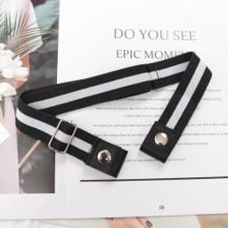 29 Colors No Buckle Elastic Belt for Women Men Unisex Stretch Belt for Pants Jeans Casual Buckle Free Adjustable Invisible Belt