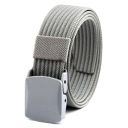 Men Female Belts Military Nylon Adjustable Belt Men Outdoor Travel Tactical Waist Belt with Plastic Buckle for Pants 130cm